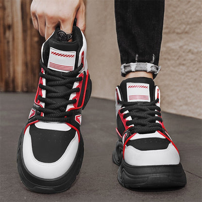 Damen Sneaker Hoch Urban Style Atmungsaktiv Komfort
