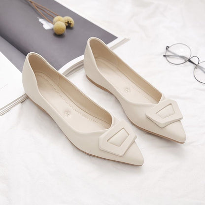 Damen Ballerinas Elegant Riemendesign Komfortabel