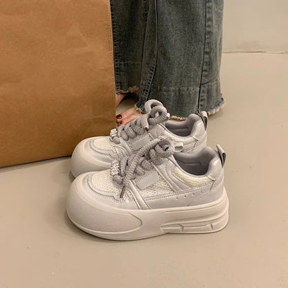 Damen Sneaker Leicht Modisch Komfort Sohle