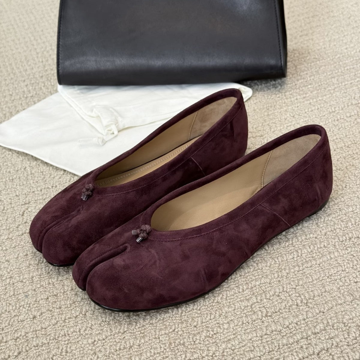 Damen Mokassins Weiches Wildleder Komfortabel Elegant
