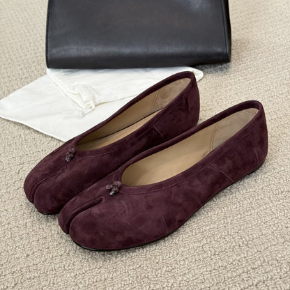 Damen Mokassins Weiches Wildleder Komfortabel Elegant