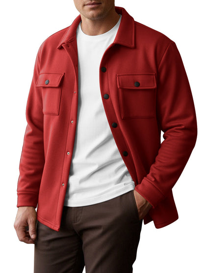 Herren Hemd Freizeit Verschließbare Brusttaschen Modern