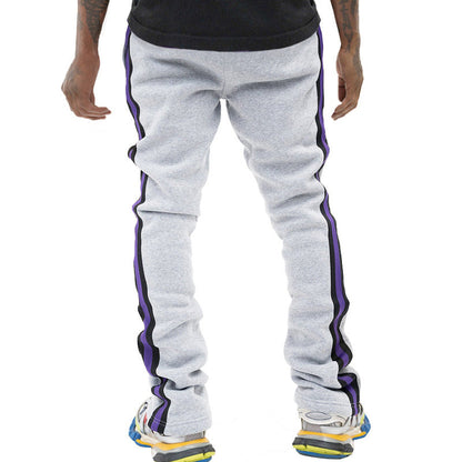 Herren Sportpants mit Streifen elastischer Bund Komfort