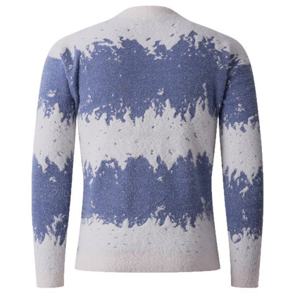 Herren Pullover Strukturfarbe Trendig Modern