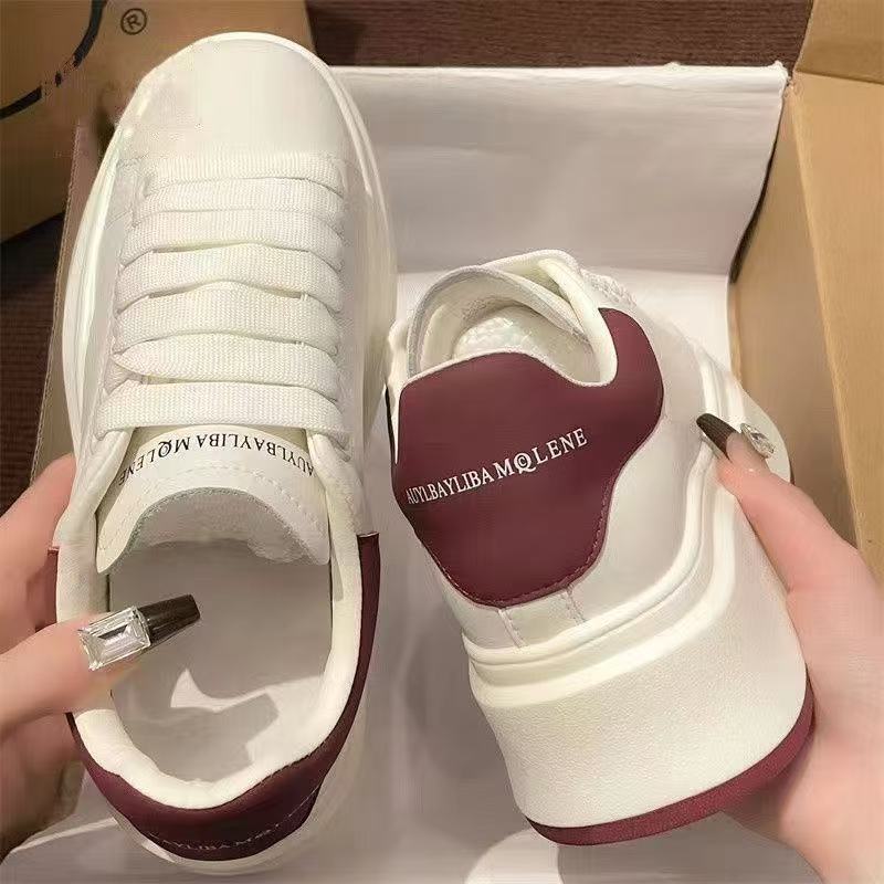 Damen Plateau Sneaker Hoch mit Weicher Sohle und Stilvollem Design