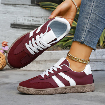 Damen Sportschuhe Retro Style Bequem Laufsohle - BerlinGlamour