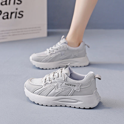 Damen Laufschuhe atmungsaktiv mit Weichsohle und Mesh-Oberfläche