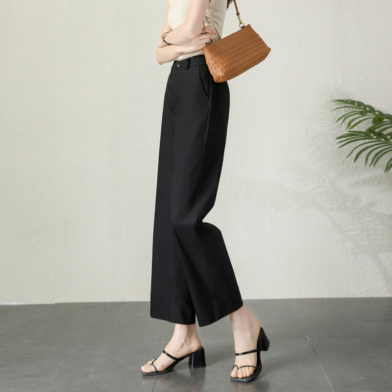 Damen Hose High Waist Elegant Schmal