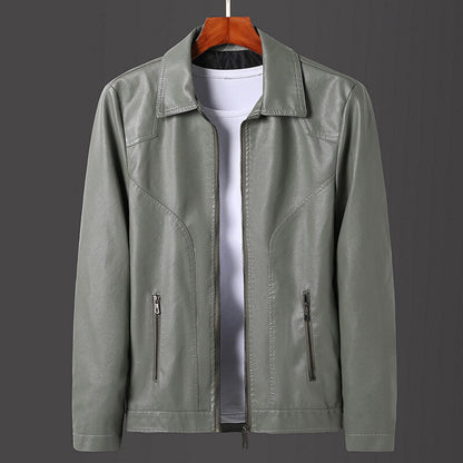 Lederjacke Herren Lässig Urban Schwarz - BerlinGlamour