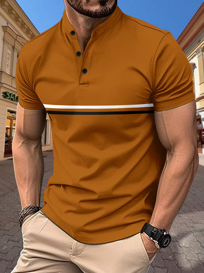 Herren Polohemd Elegante Casual Kleidung