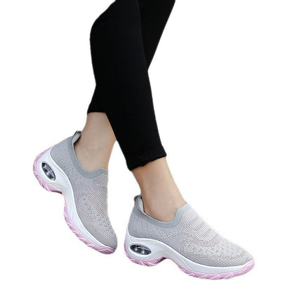 Damen Laufschuhe Atmungsaktiv mit Luftpolstern bequem
