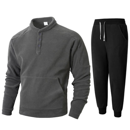 Herren Fleeceanzug Bequem Warm Sportlich