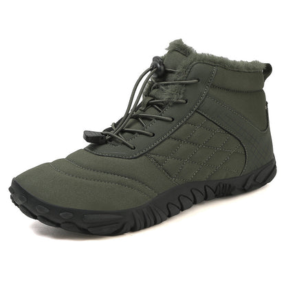 Damen Outdoor-Stiefel Warm Rutschfest Schnellschnürsystem Winter - BerlinGlamour