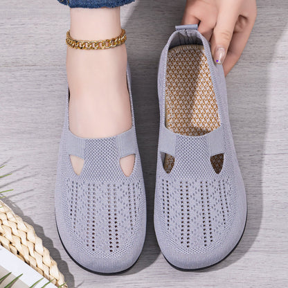Damen Sandalen atmungsaktiv elastisch Komfort Schuhe - BerlinGlamour