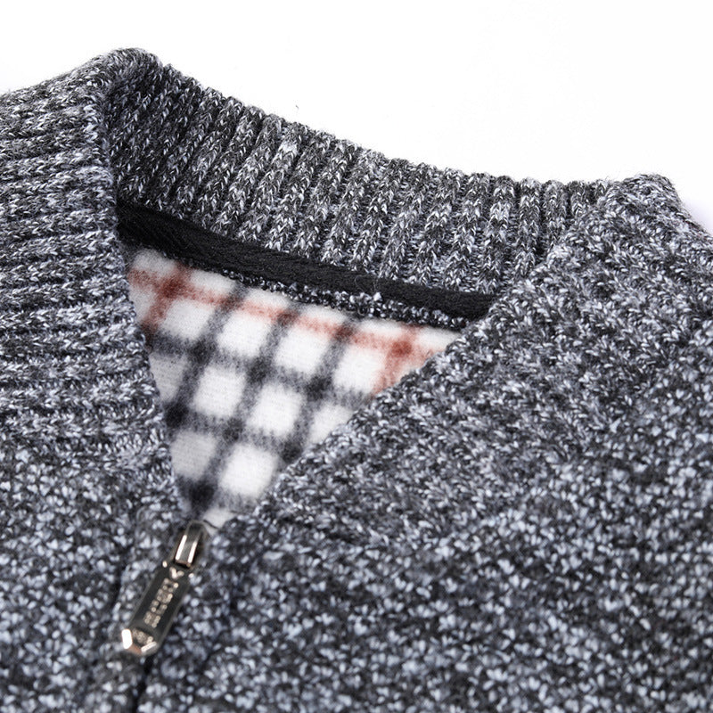 Herren Strickcardigan Modern Sportlich Oversized