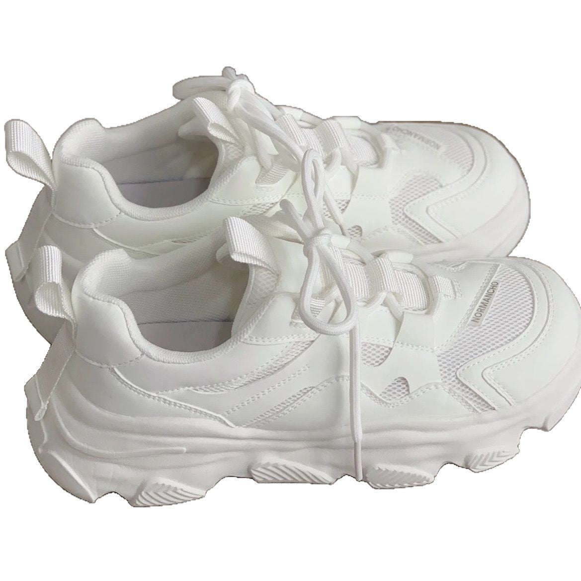 Damen Sneaker Chunky Bequem Komfort Schuhe Schwarz