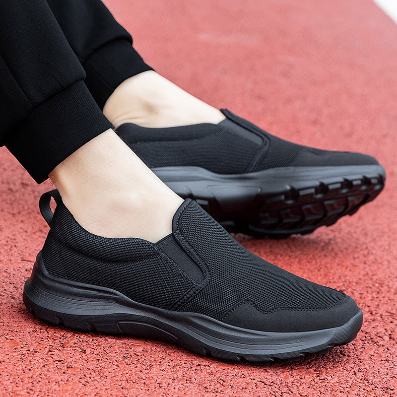 Damen Slip-On Schuhe bequem Freizeit Schuhe rutschfest