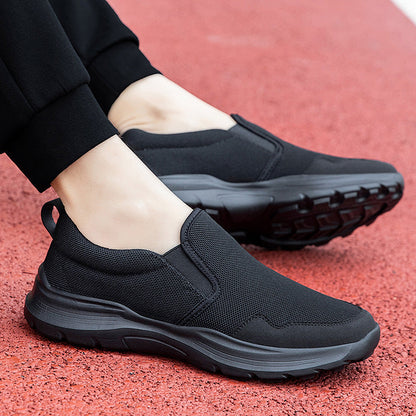 Damen Slip-On Schuhe bequem Freizeit Schuhe rutschfest