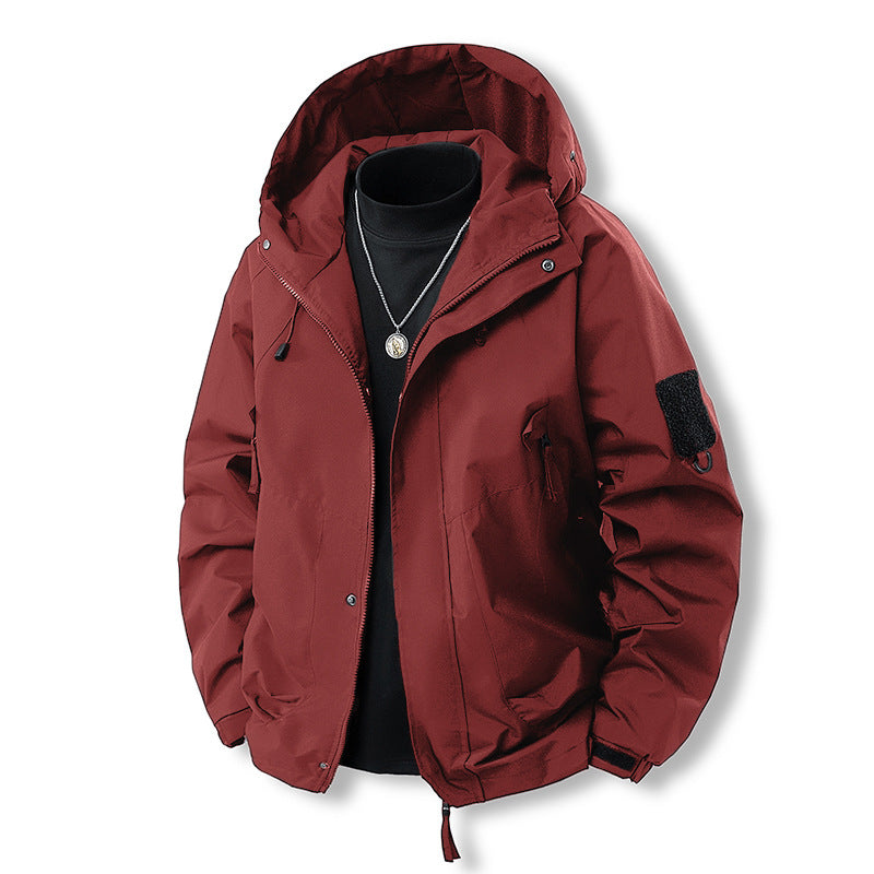 Herren Outdoorjacke Wasserabweisend Funktionell