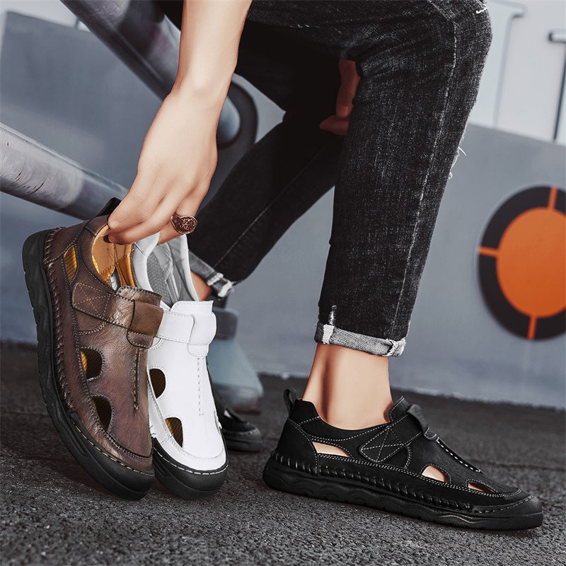 Damen Sandalen Bequem atmungsaktiv Verstellbar