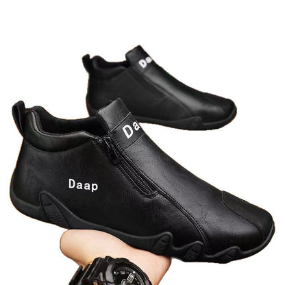 Damen Sneaker Bequem Reißverschluss Komfortabel