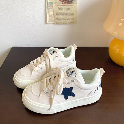 Damen Sneaker Leinen Bequem Komfort Schuhe Modisch