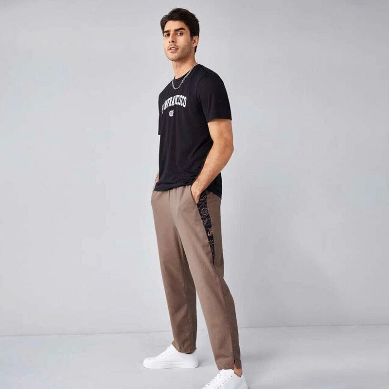 Bequeme Leinenhose Herren Sommerhose Elegant