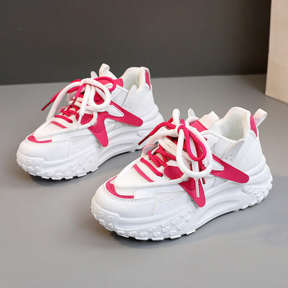 Damen Sneaker Chunky Trendy atmungsaktiv Komfort