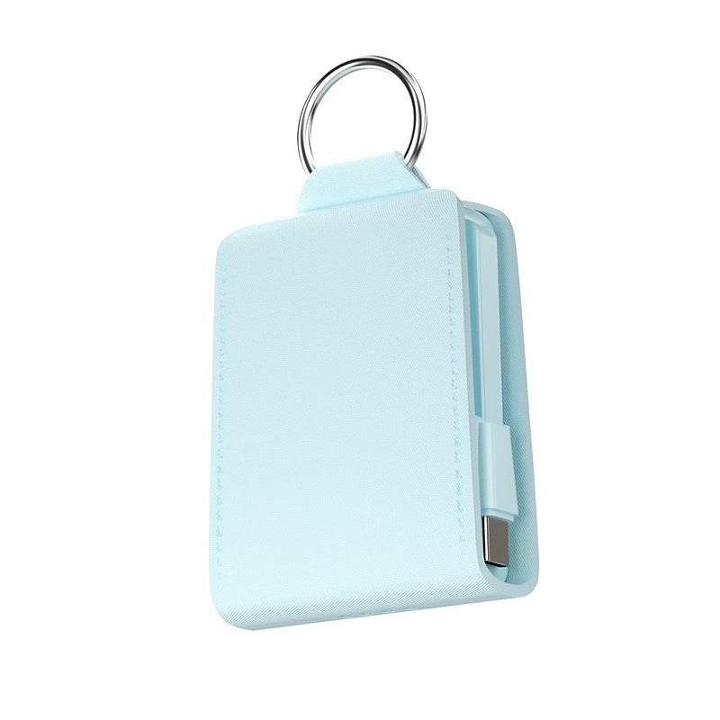 Kleine Powerbank Schlüsselanhänger Notfall Akku