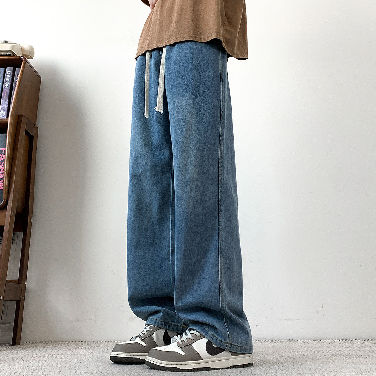 Bequeme Herren Jeanshose Lässig Modern