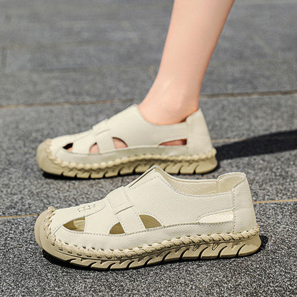 Damen Sandalen Bequem Atmungsaktiv Rutschfest Sommer