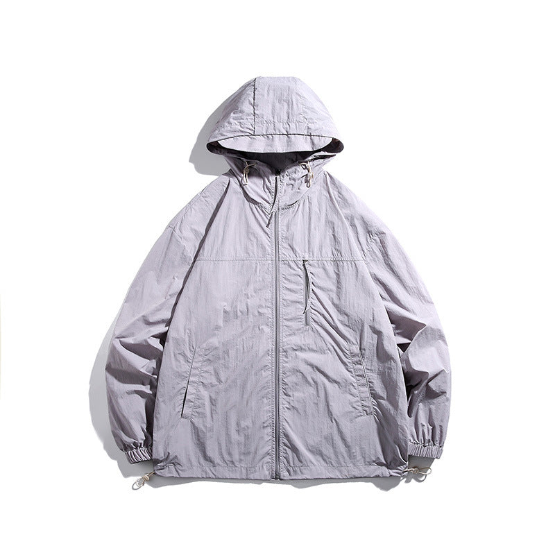 Herren Funktionsjacke Wasserdicht Atmungsaktiv Mit Kapuze