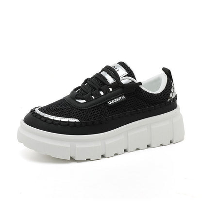 Damen Sneaker Sportlich Atmungsaktiv mit Federung
