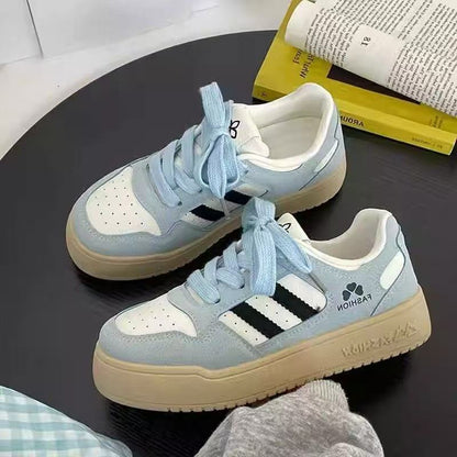 Damen Sneaker Retro-Stil Hochwertig Komfortabel - BerlinGlamour