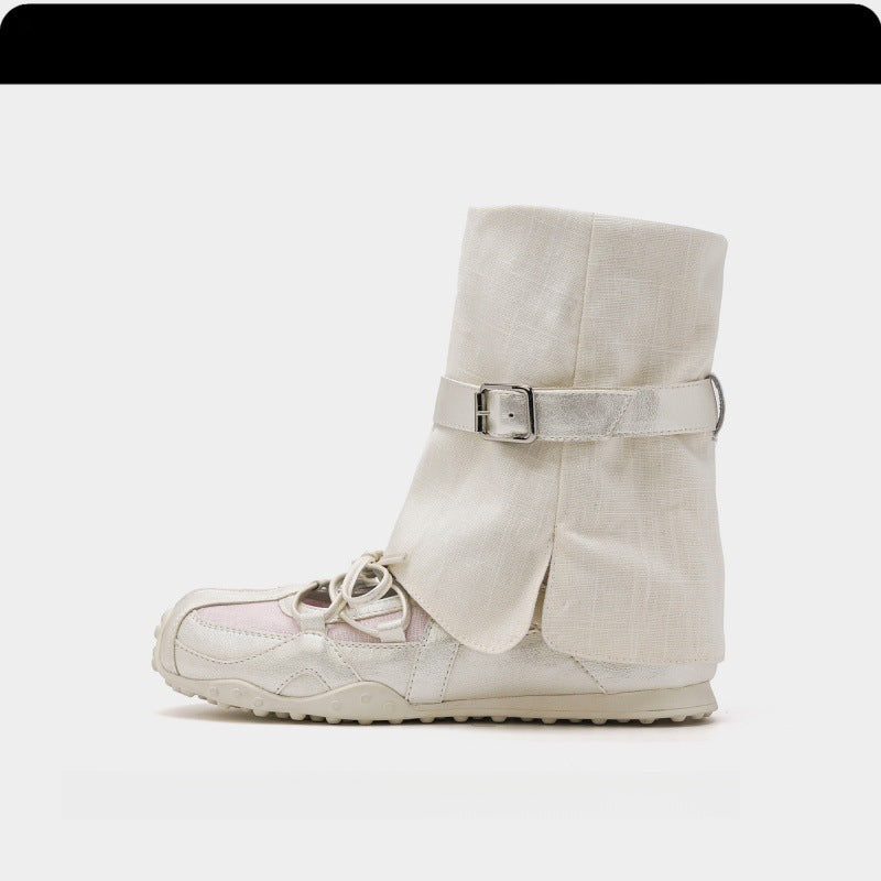 Damen Stiefel Modisch Rutschfest Verstellbar