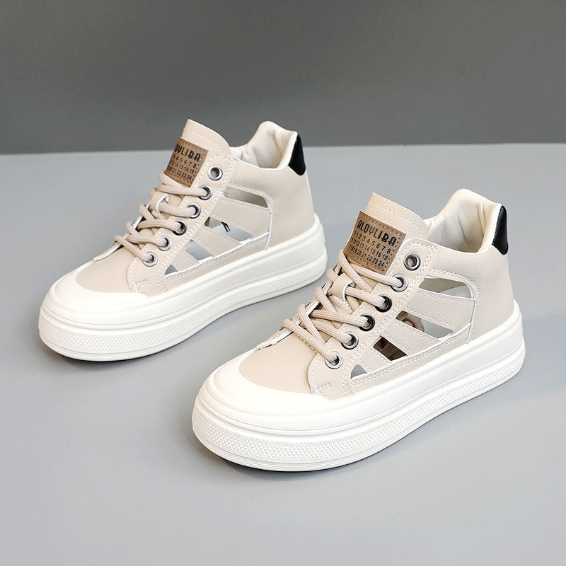 Damen Sneaker High-Top atmungsaktiv rutschfest