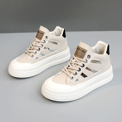 Damen Sneaker High-Top atmungsaktiv rutschfest