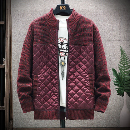 Herren Steppjacke Übergangsjacke Gesteppt Modern