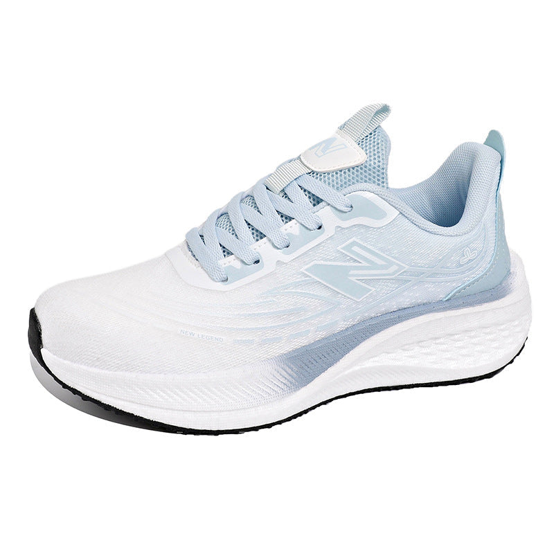 Damen Laufschuhe Leicht atmungsaktiv Sportschuhe Schwarz