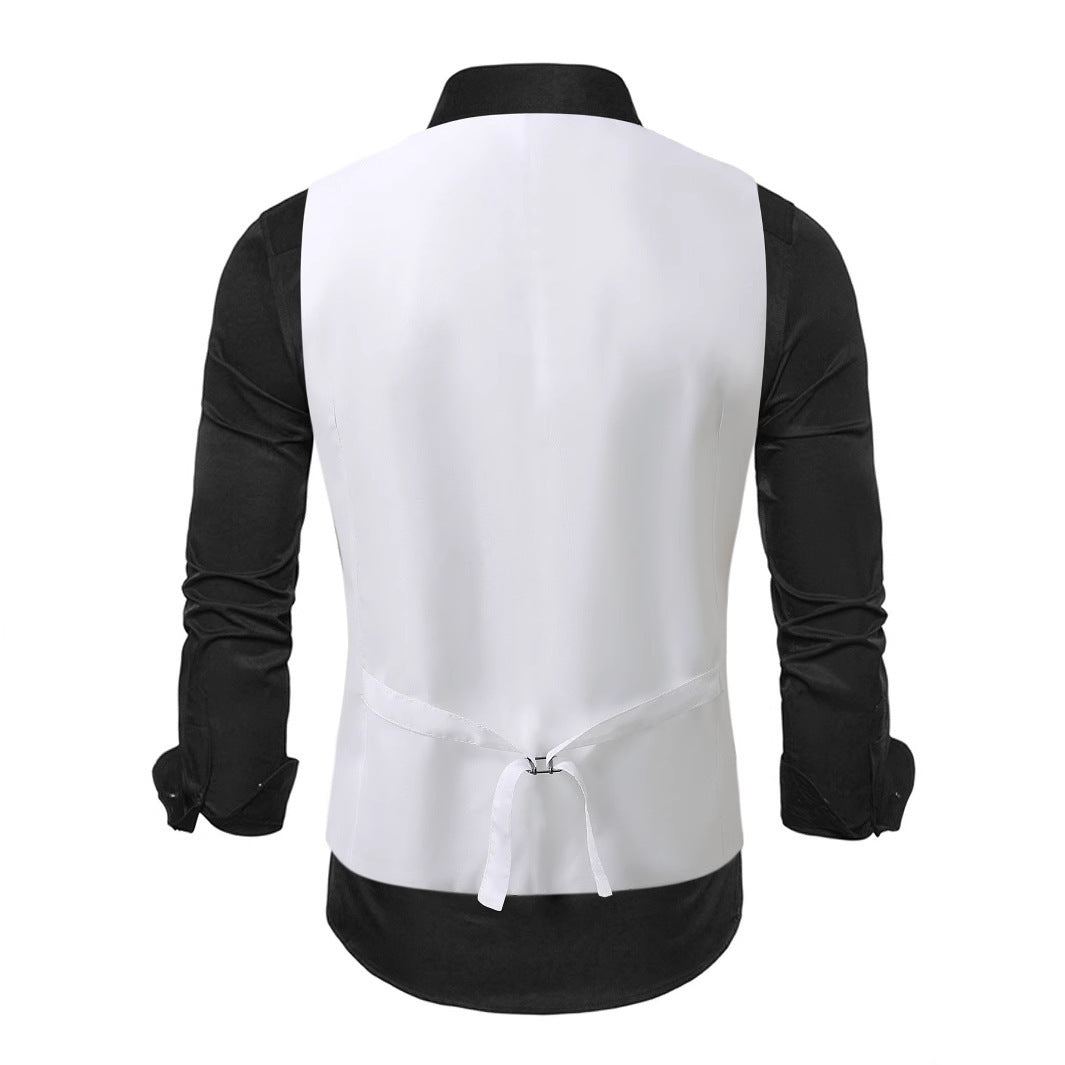 Elegante Herren Weste mit Paisley Muster Modern - BerlinGlamour