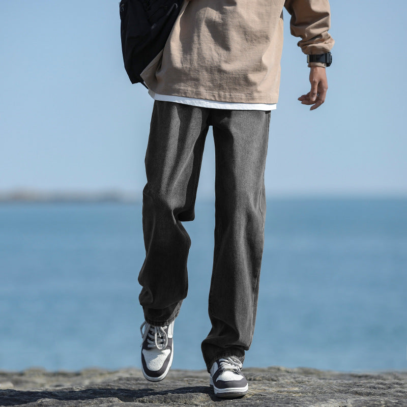 Herren Jeans Bequem Baggy Style Modern