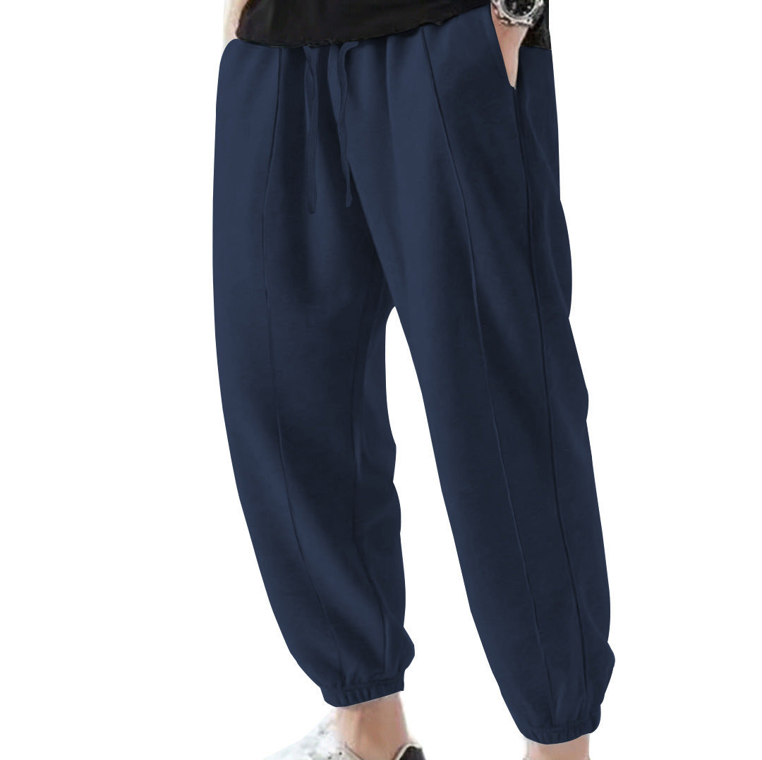 Herren Jogginghose Elastisch Mit Taschen Sportlich
