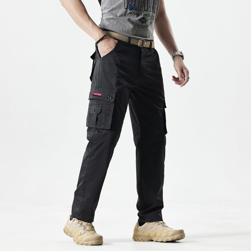 Herren Cargohose atmungsaktiv mit Taschen Bequem Sportlich - BerlinGlamour