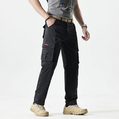 Herren Cargohose atmungsaktiv mit Taschen Bequem Sportlich - BerlinGlamour