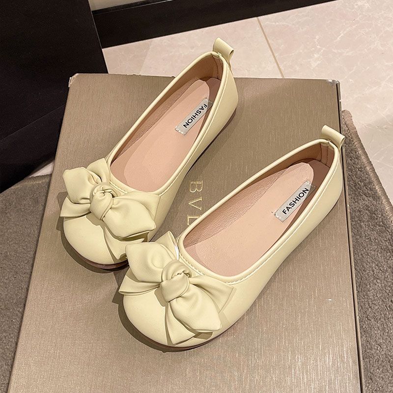 Ballerina Schuhe Damen Elegante Schleife