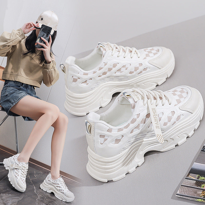 Damen Laufschuhe atmungsaktiv Mesh Sohle Komfort Sneaker - BerlinGlamour