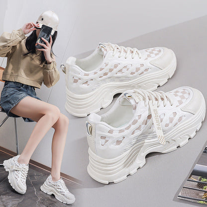 Damen Laufschuhe atmungsaktiv Mesh Sohle Komfort Sneaker - BerlinGlamour