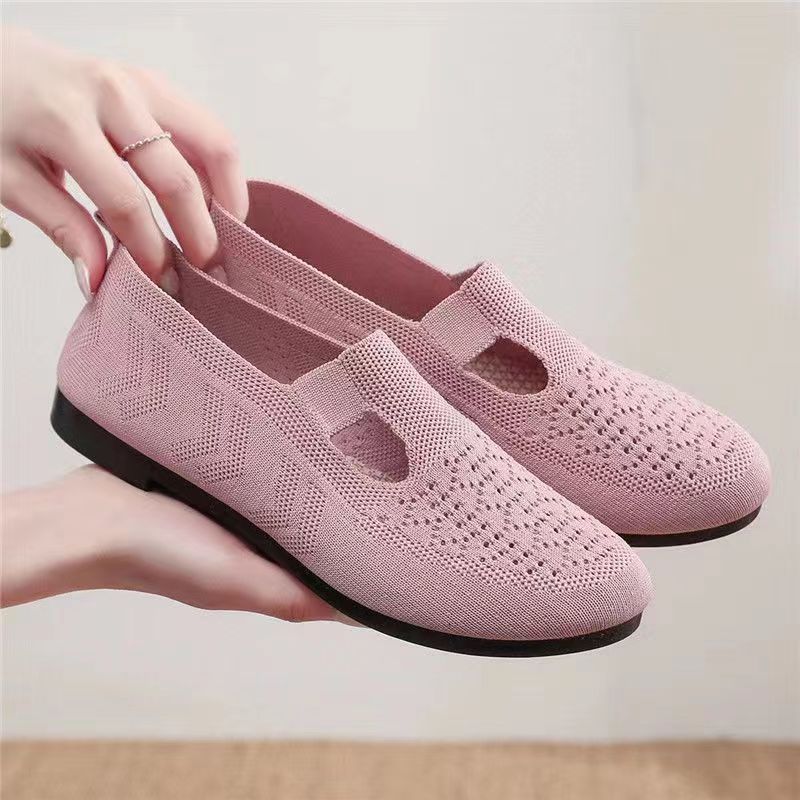 Ballerinas Damen Bequem Atmungsaktiv Komfort Schuhe