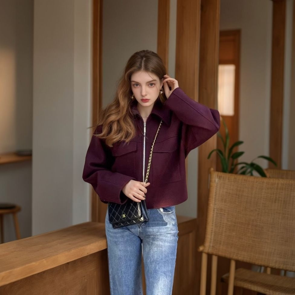 Wärmeisolierte Damen Winterjacke Isolierende Overshirt - BerlinGlamour