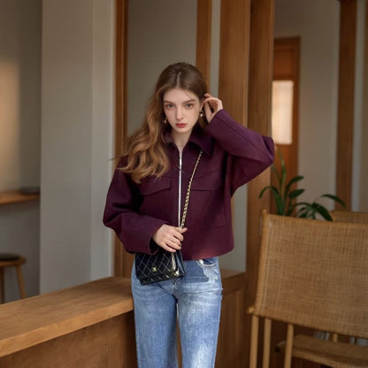 Wärmeisolierte Damen Winterjacke Isolierende Overshirt - BerlinGlamour